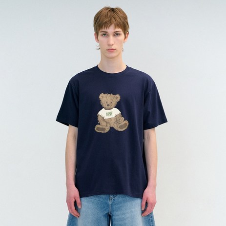 마리떼 프랑소와 저버 DOODLE BEAR TEE navy-추천-상품