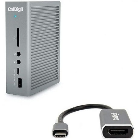 칼디짓 TS3 플러스 썬더볼트 3 도킹 스테이션 USB-C HDMI 2.0B 어뎁터 포함-추천-상품