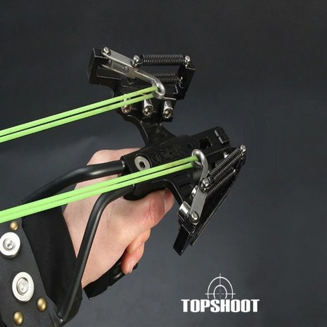 탑슈트 전문가용새총 스프링 압축 새총 SLINGSHOT 블랙 16cm, 블랙 (튜브형 2단 고무줄+서비스탄환), 1개-추천-상품