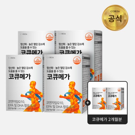 파이토테크 코큐메가, 6개, 30정-추천-상품