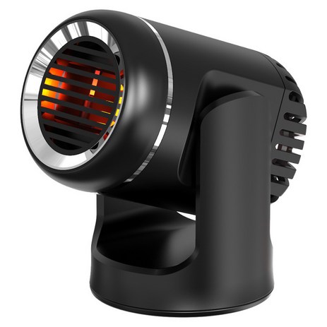 차량용-온풍기-히터-360도-회전-12V/24V-냉난방-겸용-흰색-24V-추천-상품