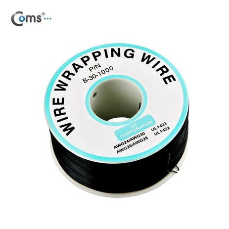 Coms 점퍼 케이블 납땜 305M 1000Ft Black BE468, 1개-추천-상품