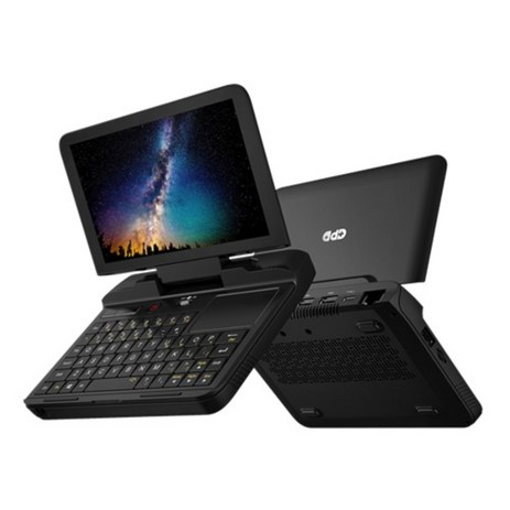 GPD MicroPC 휴대용 4G LTE 가능 가볍고 얇은 미니 초소형 노트북, Win10, 8GB, 256GB, N4120, 블랙-추천-상품