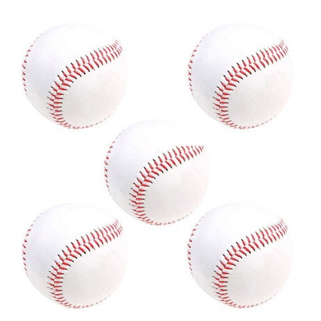 monteor 소프트 하드 야구공 연습볼 5개세트, 캐치하드볼, 5개-추천-상품
