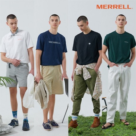 [머렐(MERRELL)] (최초가 79 000원) 머렐 24SS 남성 쿨 소로나 반팔티셔츠-추천-상품