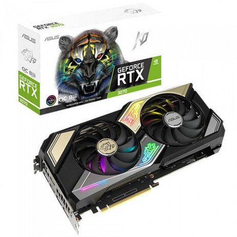 ASUS KO 지포스 RTX 3070 O8G GAMING OC D6 8GB A+급 중고 그래픽카드-추천-상품