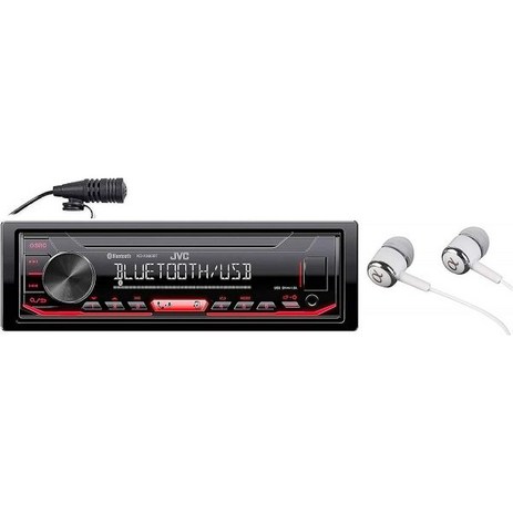 JVC KDX260BT 내장 블루투스 AMFM USB MP3 판도라 스포티파이 iHeartRadio 디지털 미디어 수신기 Apple 및 Android Phone에서 작동 iPo-추천-상품