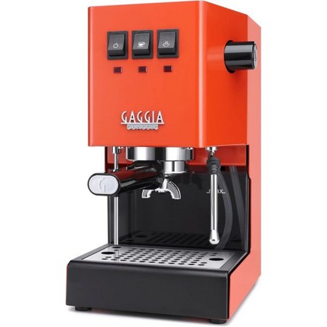 영국 가찌아 커피머신 Gaggia Classic Evo Pro Manual Espresso Coffee Machine Lobster Red 261414, 1개-추천-상품