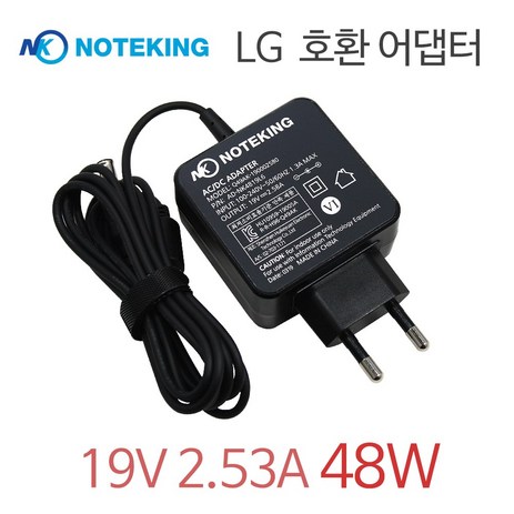 LG 모니터 27MT55D 19V 2.53A 48W 호환 일체형 전원 아답터, AD-NK4819L6, 1개-추천-상품