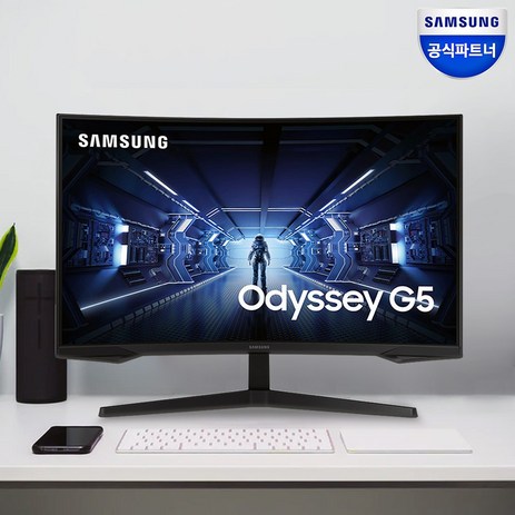 삼성전자-오디세이-G5-C32G54T-QHD-2560-x-1440-144Hz-HDMI-DP-커브드-게이밍-모니터-추천-상품