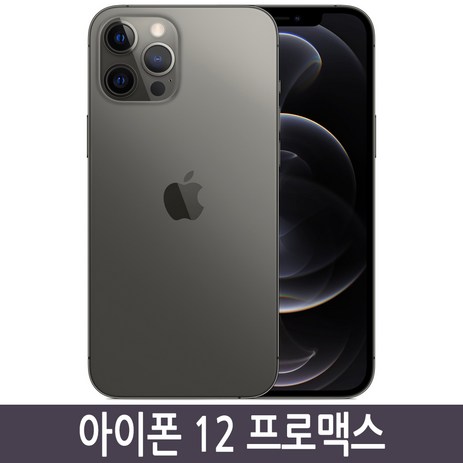 아이폰12 프로맥스 iPhone12 promax 128GB 256GB 512GB 기가 정품, 그래파이트-추천-상품