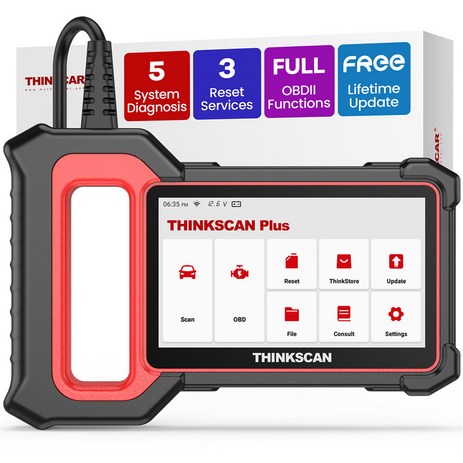 THINKCAR THINKSCAN 플러스 S7 자동차 진단 도구 OBD2 스캐너 코드 리더 5 리셋 업데이트, Thinkscan Plus S7-추천-상품