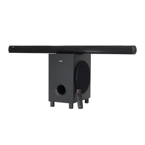 컴스마트 coms 120W 고출력 사운드바 2.1ch + 홈시어터 블루투스 우퍼 세트, YA926, 혼합색상-추천-상품