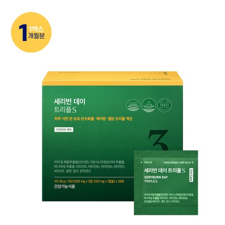 세리박스 세리번 데이 트리플S, 101.36g, 1개-추천-상품