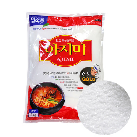 [두원식품] 아지미 (발효 핵산 조미료), 2kg, 1개-추천-상품