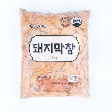 달구지 대용량 돼지 생막창 1kg, 1개-추천-상품