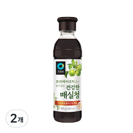 청정원 매실청 650g, 2개-추천-상품