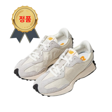 [New Balance] 뉴발란스 327 MS327CJ 남녀공용 클래식 레트로 쿠셔닝 스니커즈 그레이/아이보리-추천-상품