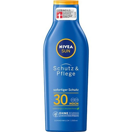 니베아 썬 밀크 프로텍션 & 케어 SPF 30 250 ml, 250ml, 1개-추천-상품