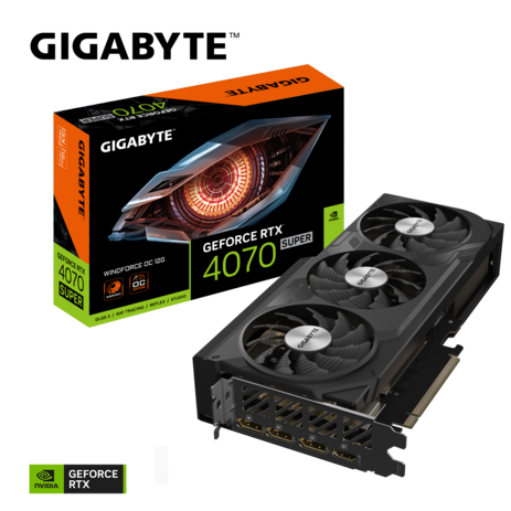 GIGABYTE 지포스 RTX 4070 SUPER WINDFORCE OC D6X 12GB 제이씨현-추천-상품