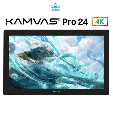 휴이온 KAMVAS Pro 24 4K UHD액정타블렛, 블랙-추천-상품