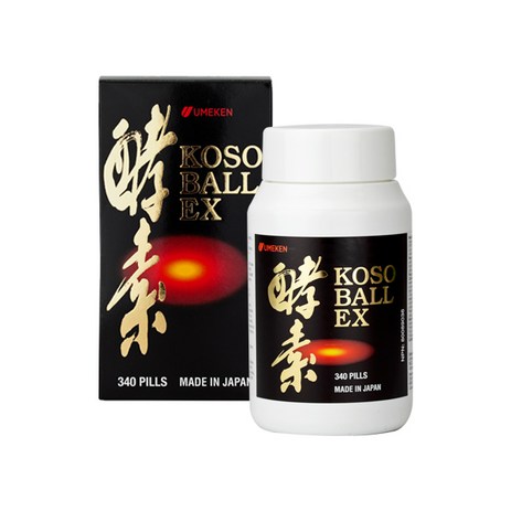 우메켄 코소볼 UMEKEN Koso Ball EX - Enzyme, 340정, 1개-추천-상품