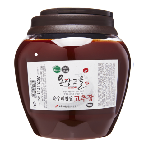 옥당고을 순우리찹쌀고추장, 3kg, 1개-추천-상품