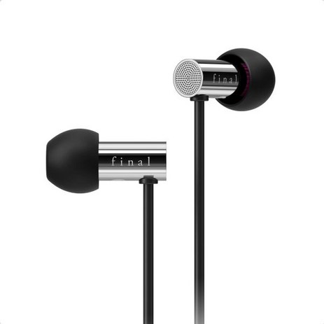 Final E3000 in-Ear 헤드폰 하이파이 음질 고용 인증 수상 스테인리스 스틸 하우징 3.5mm 표준 플러그 확장 저음이 있는 내추럴 사운드 일본 디자인, w/o Microphone-추천-상품