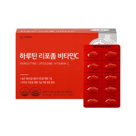 하루틴 리포좀 비타민C 실속 패밀리팩 200정, 1개-추천-상품