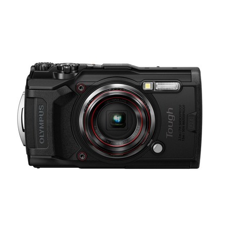 OM SYSTEM올림푸스 OLYMPUS 디지털 카메라 Tough TG-6 블랙 1200만 화소 CMOS F2.0 15m 방수 100kgf 내하중 GPS 내장 Wi-Fi TG-6BLK, 1개-추천-상품