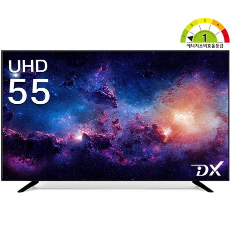 디엑스 4K UHD LED TV 55인치 TV모니터 티비 D550XUHD, (139.7cm/55인치) D550XUHD,자가설치-추천-상품