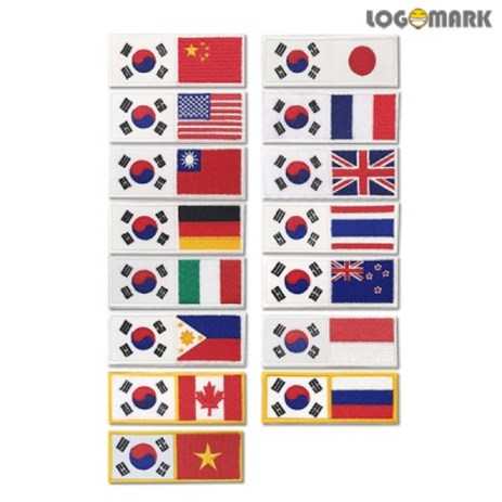 로고마크-이중국기-와펜-패치-추천-상품