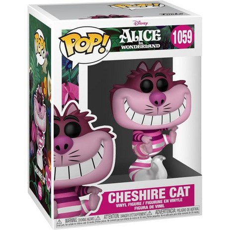 Funko 펑코팝! 디즈니: 이상한 나라의 앨리스 70th - 체셔 고양이, POP Cheshire Cat(TRL)-추천-상품