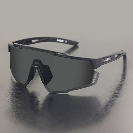 스타일호른 가빈 스포츠 선글라스 G90 얼굴을 딱 잡아주는 안정적인 선글라스 (도수클립 포함), C1+블랙+블랙-추천-상품