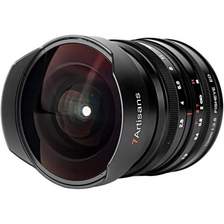 7 아티잔 10mm F2.8 풀프레임 초광각 어안렌즈 178° 라이카/파나소닉/시그마 L 시리즈 미러리스 카메라용 수동 초점, Nikon Z Mount-추천-상품