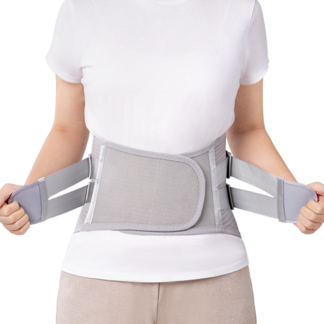 물리치료사가 판매하는 유큐어 이중압박 허리보호대 허리 복대, 1개-추천-상품