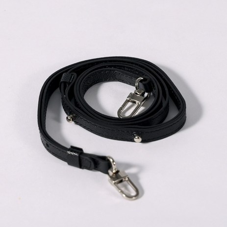 루스톤 천연 소가죽 롱 크로스 목걸이 줄 핸드폰용 핸드백 가방용(80*150), 블랙-추천-상품