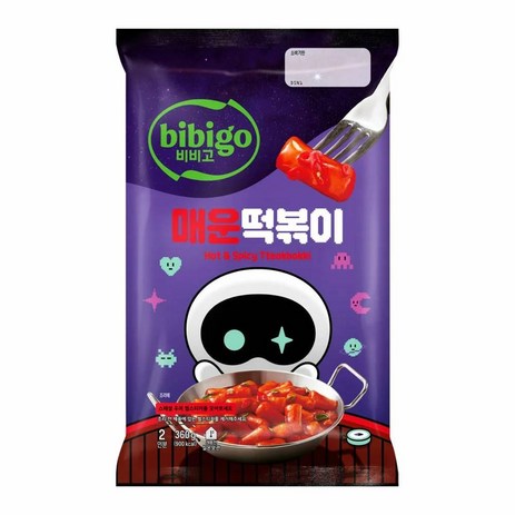 CJ [우떠 에디션]비비고 매운떡볶이, 1개, 360g-추천-상품