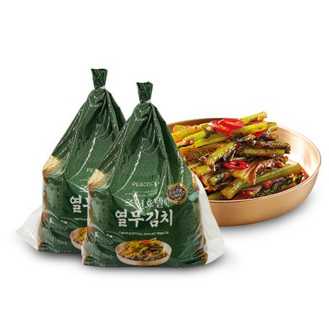 피코크 [피코크] 조선호텔 열무김치 3kg, 1개-추천-상품