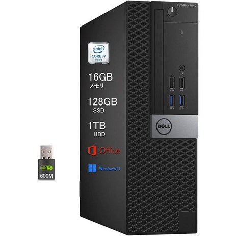 데스크톱 PC 7040SFF Core i76700 16GB 1152GB Office 탑재 MS Win11 중고 정비 완료품-추천-상품