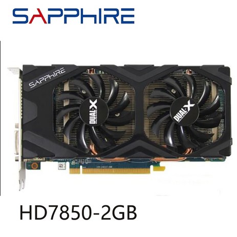 그래픽카드 글카 AMD Radeon HD7850 2GB GDDR5 데스크탑 채굴 게임용-추천-상품