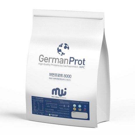 독일 포대유청 저먼프로트8000 GermanProt WPC, 1개, 2kg-추천-상품