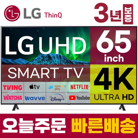 LG 65인치 TV 4K UHD 스마트 LED TV 65UQ8000 LED 미러링 넷플릭스 유튜브, 수도권, 벽걸이형-추천-상품