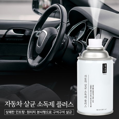 청소신 자동차 살균소독제, 130ml, 1개, 1개-추천-상품