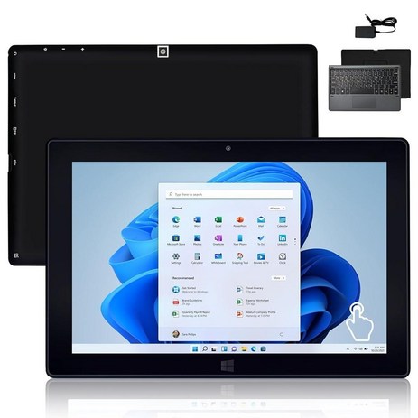 HONGSAMDE 2 in 1 10.1인치 윈도우 11 프로 태블릿 PC 12GB RAM 128GB ROM 1280x800 IPS HD 터치스크린 인텔 N4120 쿼드 코어-추천-상품