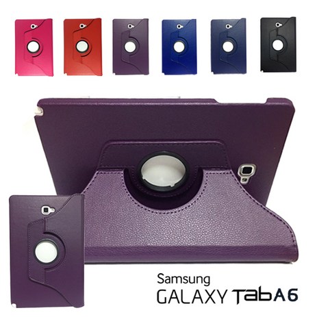삼성 갤럭시탭A6 10.1 with Spen SM-P580 P585 회전 케이스 삼성생명 S펜, 라운드-보라-추천-상품