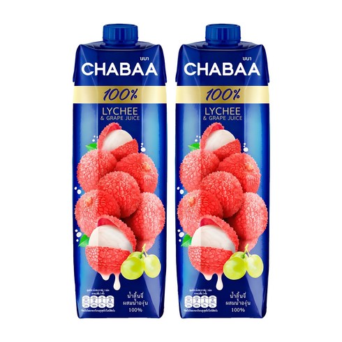차바 리치 포도주스, 1L, 2개