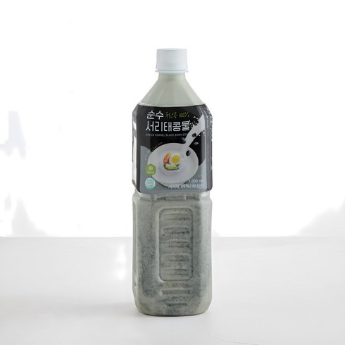 서리태 콩물 염색 흑색 1박스 - 100% 국내산 콩으로 만든 순수서리태콩물1000ml 2개입(무료배송), 2개, 1L