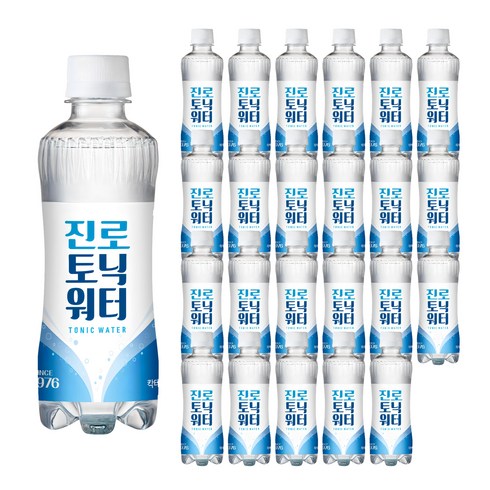 엑스레이티드 - 하이트진로 진로토닉워터, 300ml, 24개