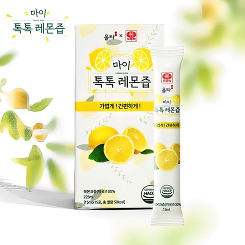 도투락 리얼톡톡레몬즙, 15ml, 90개